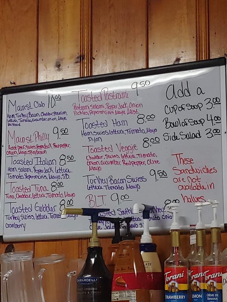 Randy's Main Street Coffee Menu image 3
